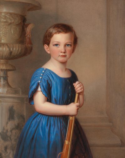Portrait of a Young Male Member of the Clemens Bachofen von Echt Family by Josef Weidner